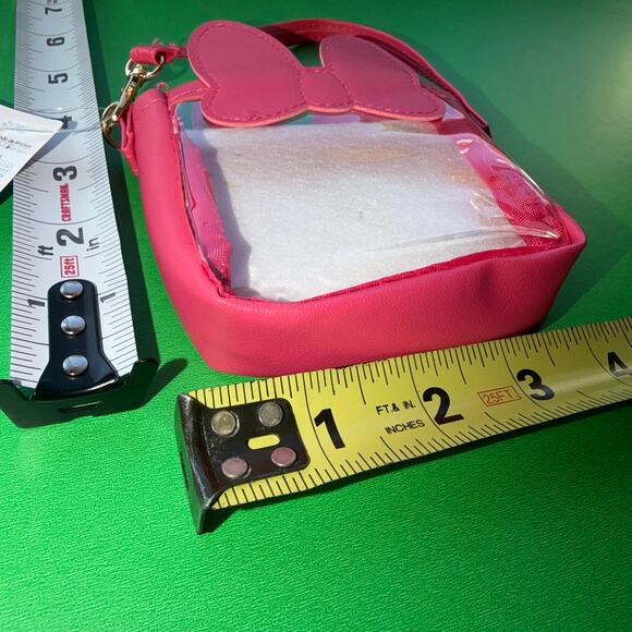 Disney Minnie Mouse Mini Bow Bag Purse Pink Mickey Stationery Set Japan Whimsy - Picture 4 of 11